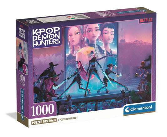 Puzzle Compact 1000 Piese - K-Pop Demon Hunters