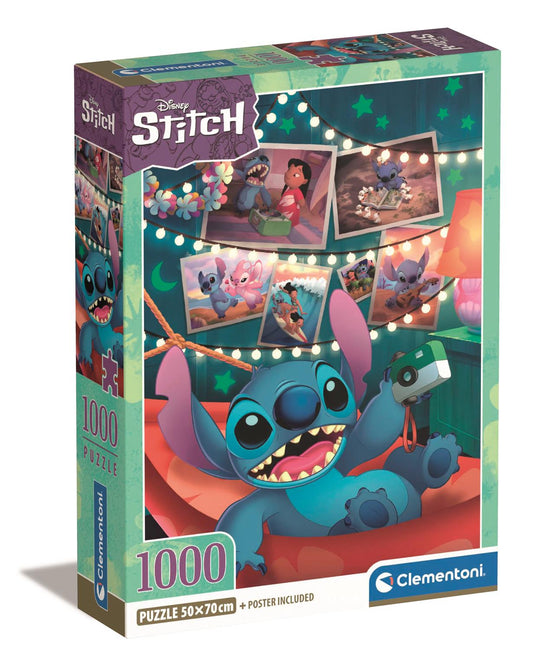Puzzle Compact 1000 Piese - Disney Stitch