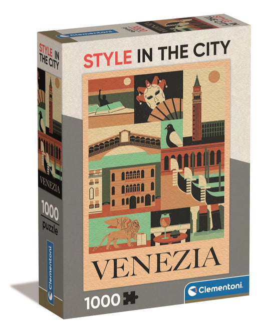 Puzzle Compact 1000 Piese - Style In The City Venezia