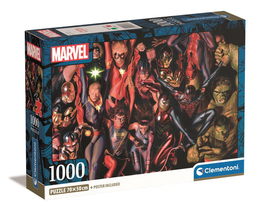 Puzzle Compact 1000 Piese - Marvel