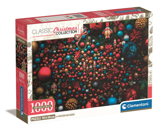 Puzzle Compact 1000 Piese - Impossible Christmas Vibes