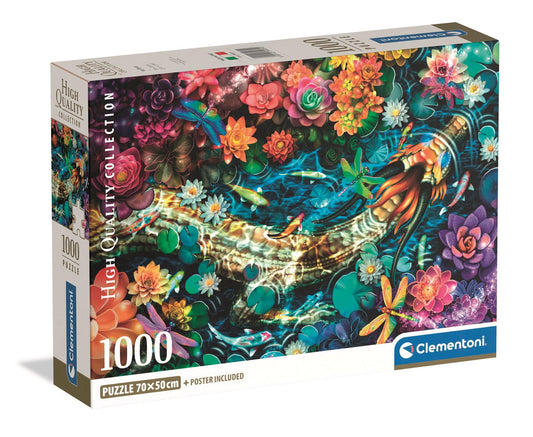 Puzzle Compact 1000 Piese - Koi River