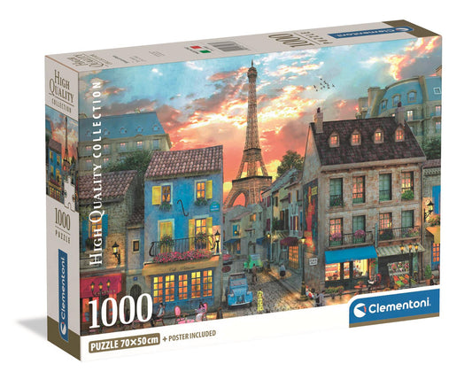 Puzzle Compact 1000 Piese - Streets of Paris
