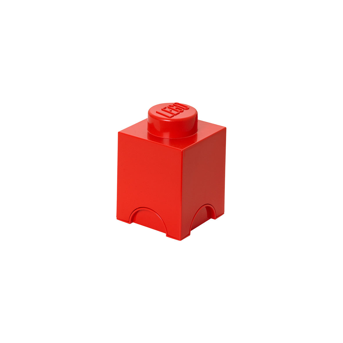 Cutie depozitare LEGO 1x1 - Rosu