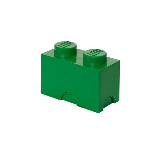Cutie depozitare LEGO 2x1 - Verde