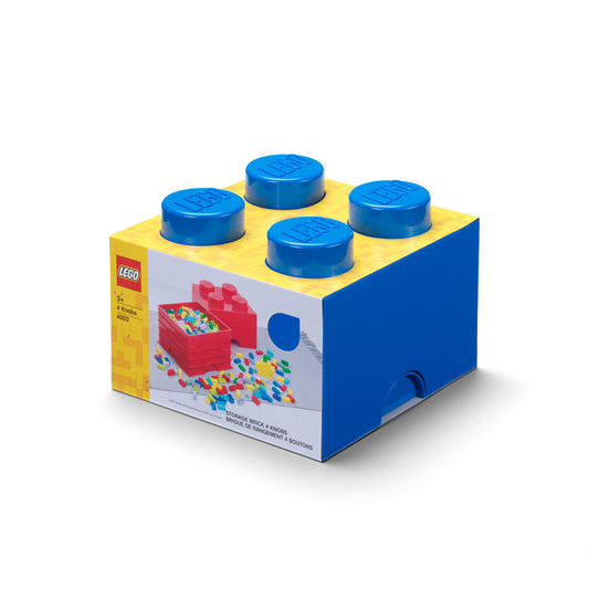 Cutie depozitare LEGO 4 (2x2) - Albastru