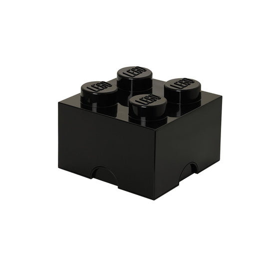 Cutie depozitare LEGO 4 (2x2) - Negru