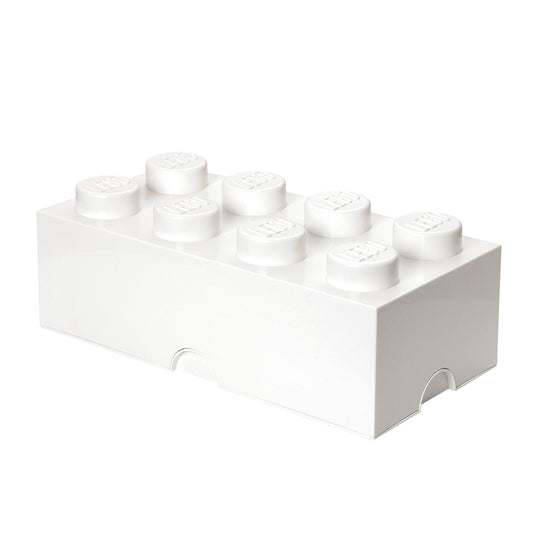 Cutie depozitare LEGO 8 (4x2) - Alb