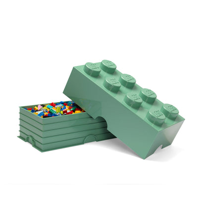 Cutie depozitare LEGO 8 (4x2) - Verde Nisip