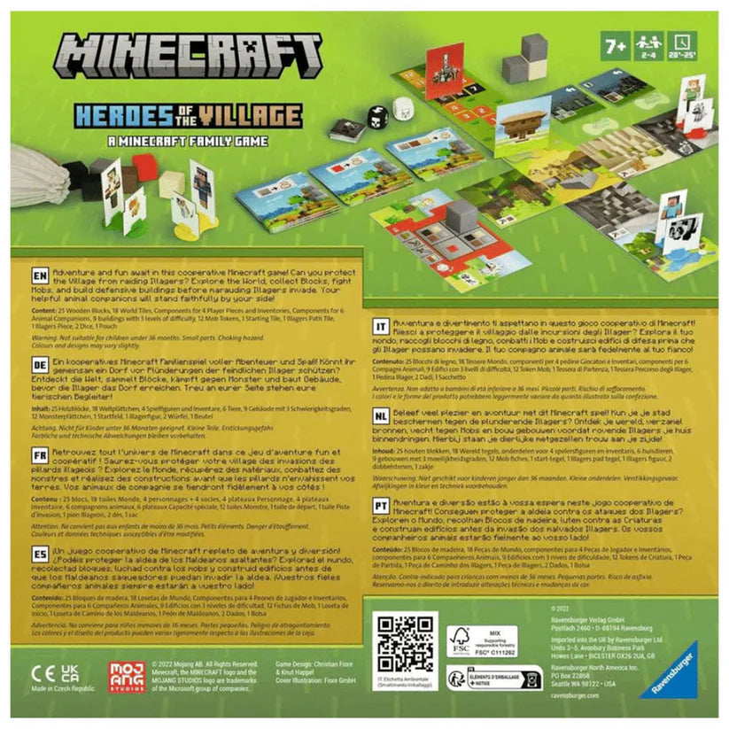 Joc de societate Minecraft Heroes of the Village