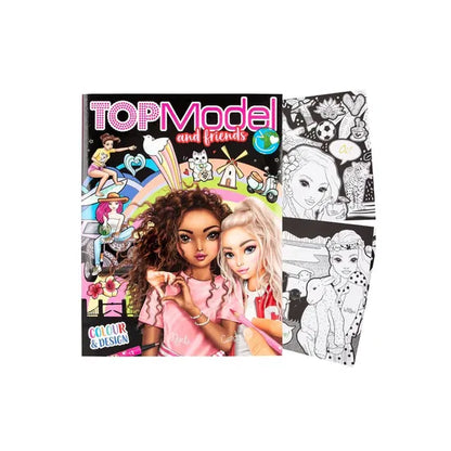 TOPModel Carte de Colorat si Design