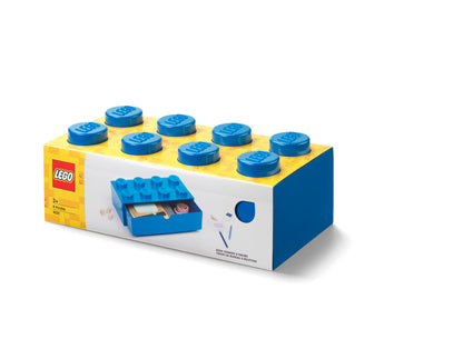 Sertar de Birou LEGO 8 (4x2), 31,6x15,8x11,3cm - Albastru