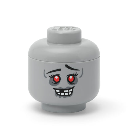 Mini Cutie Depozitare Cap Minifigurina LEGO (10,2x11,5cm) - Zombie