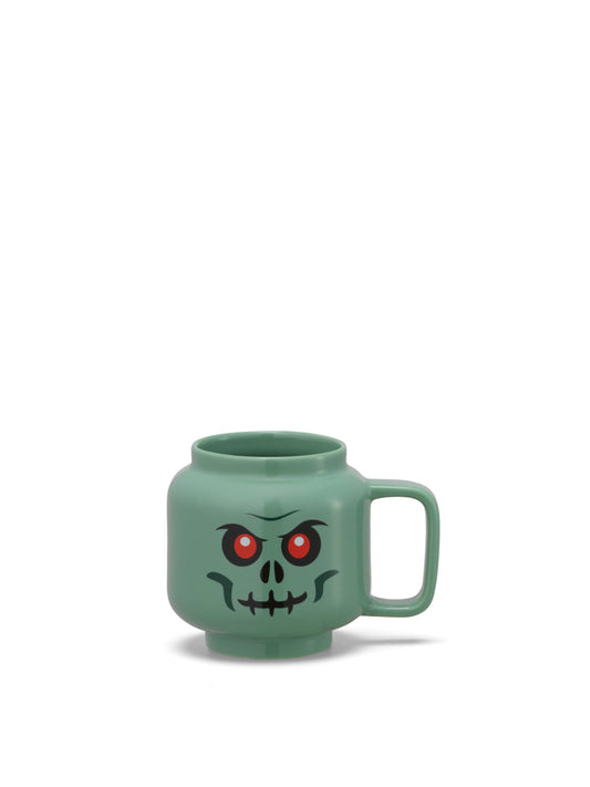 Cana ceramica Mica (255 ml) Cap Minifigurina LEGO - Schelet Verde