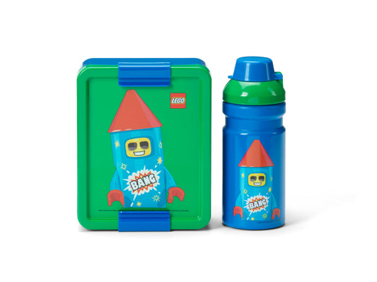 Set pranz (cutie+sticla) LEGO - Firework Guy