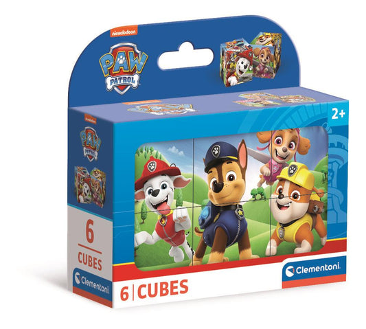 6 Cuburi Tip Puzzle - Paw Patrol