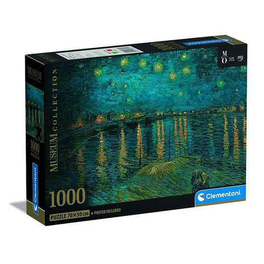 Puzzle Compact 1000 Piese Museum - Orsay - Starry Night