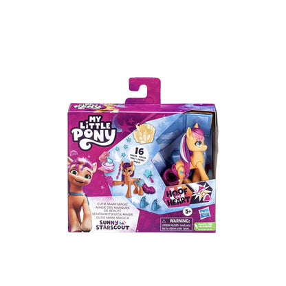 Figurina - My Little Pony Cutie Mark Mafic - Sunny Starscout 7.5 Cm