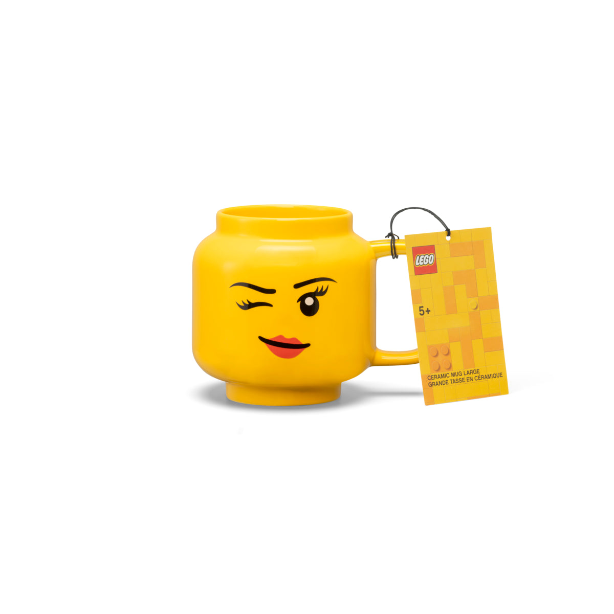 Cana ceramica Mare (530 ml) Cap Minifigurina LEGO - Fata Clipind