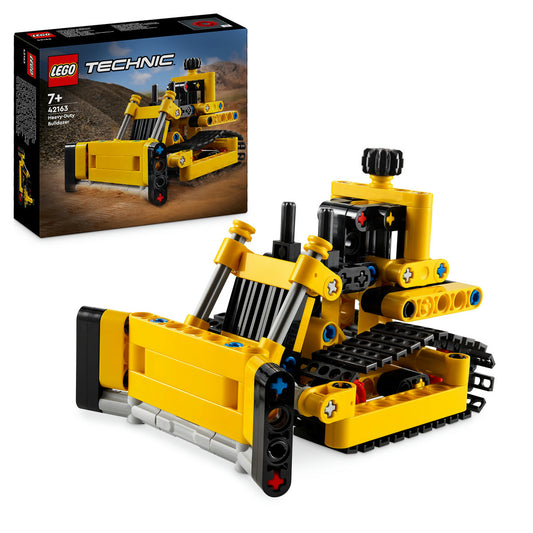 LEGO® Technic - Buldozer de mare capacitate 42163, 195 piese