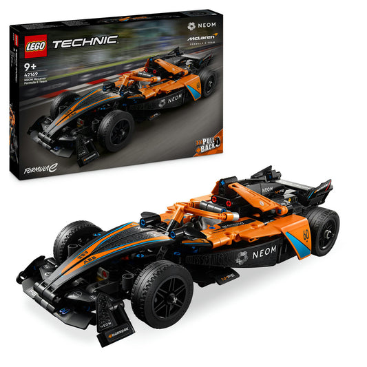 LEGO® Technic - Neom Mclaren Formula E race car 42169, 452 piese