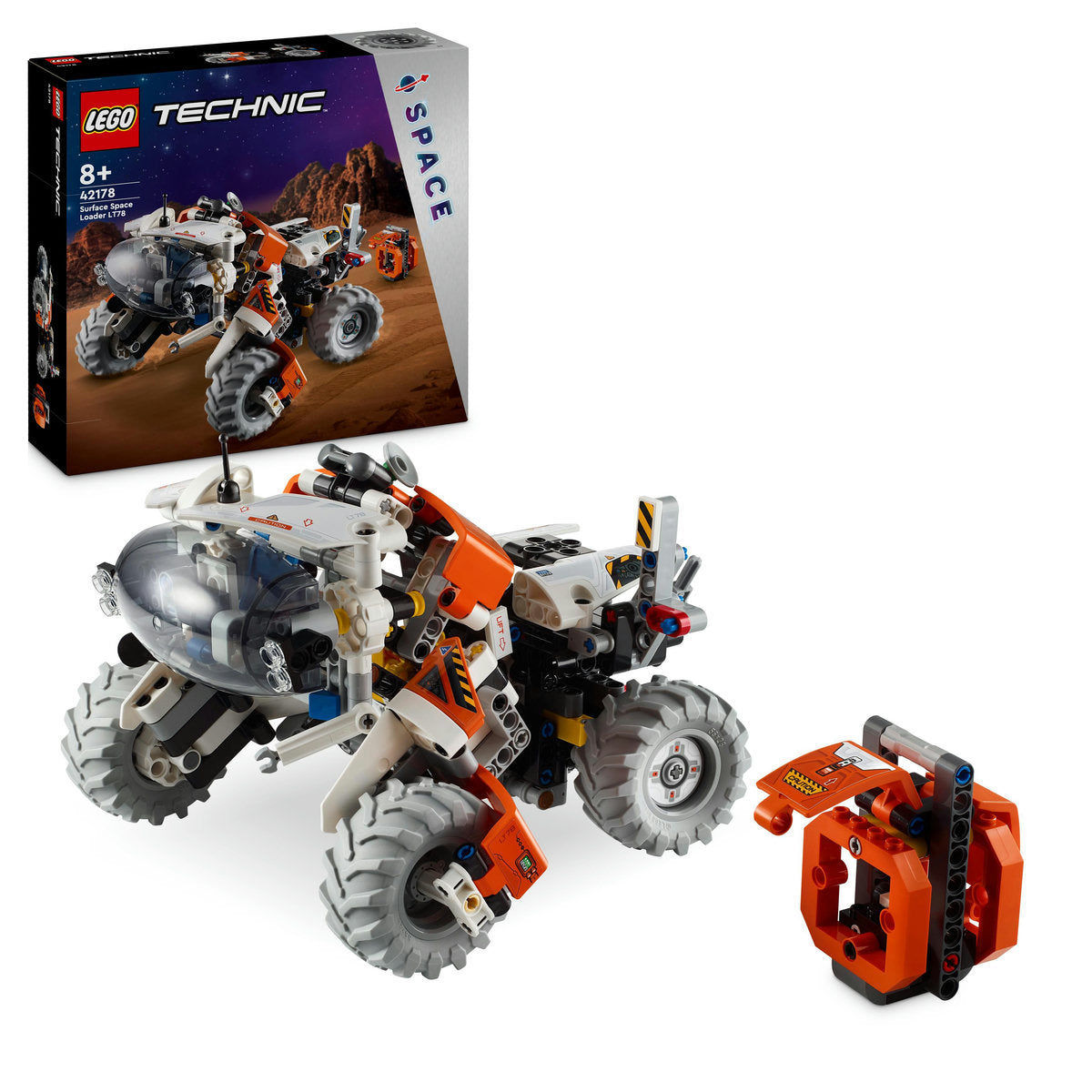 LEGO® Technic - Incarcator spatial de suprafata LT78 42178, 435 piese