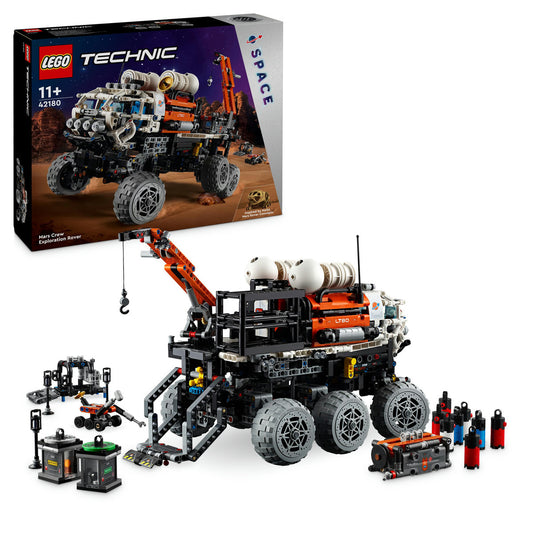 LEGO® Technic - Rover de explorare martiana cu echipaj uman 42180, 1599 piese