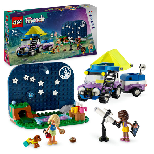 LEGO® Friends - Vehicul de camping pentru observarea stelelor 42603, 364 piese