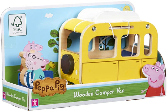 Peppa Pig - Caravana din Lemn