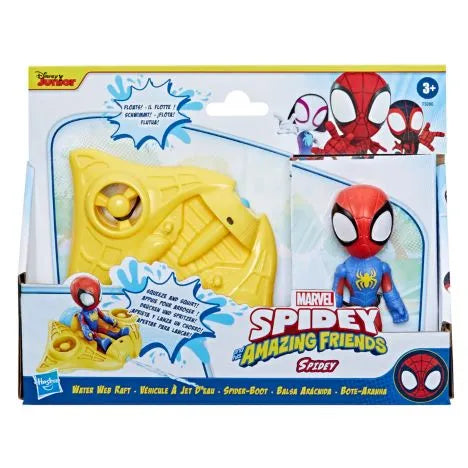 Figurina Spidey 10 cm cu vehicul de apa