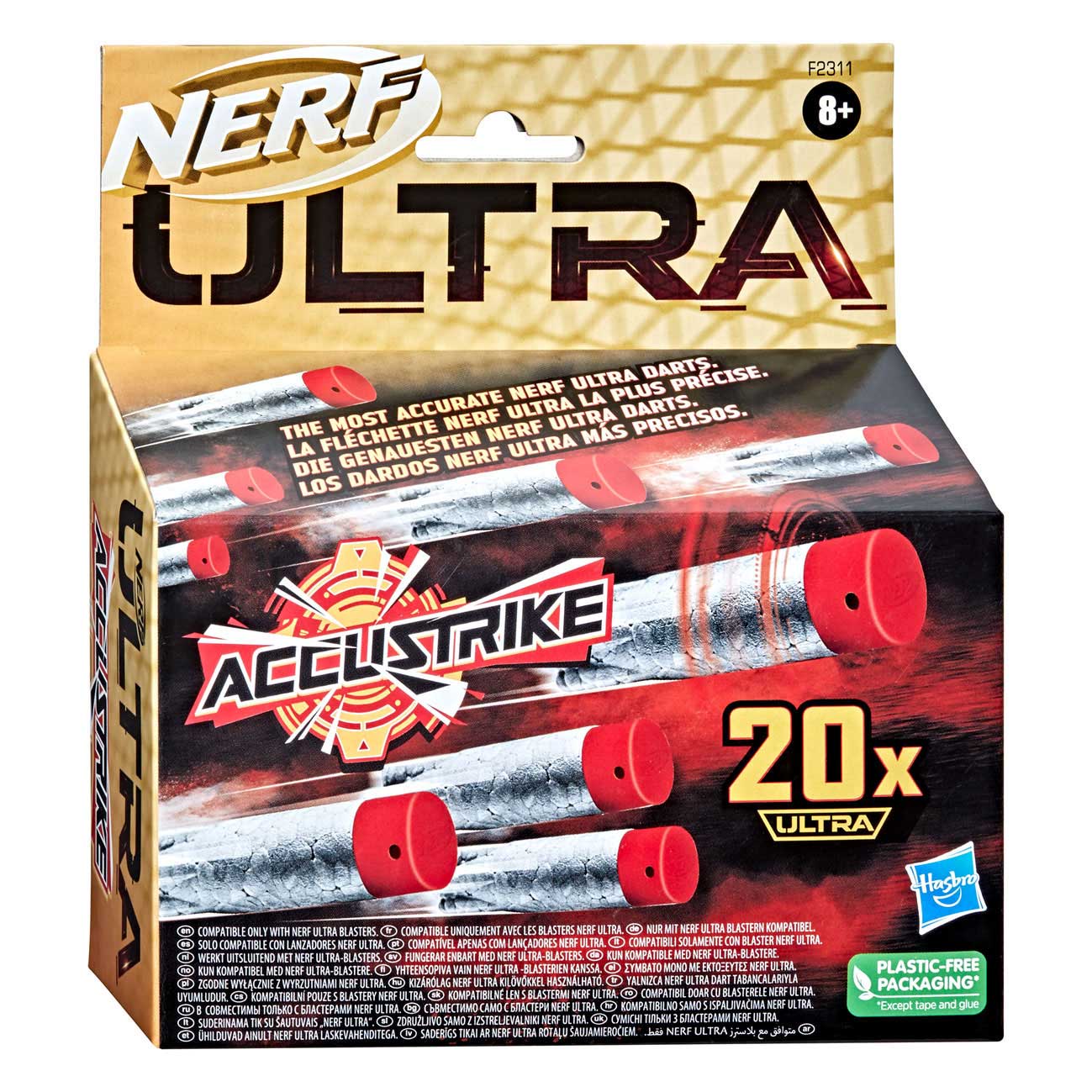 Nerf Accustrike Refill Ultra, 20 buc