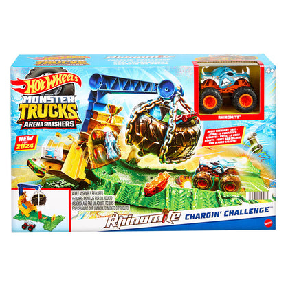 Hot Wheels Monster Trucks Rhinomite Chargin’ Challenge