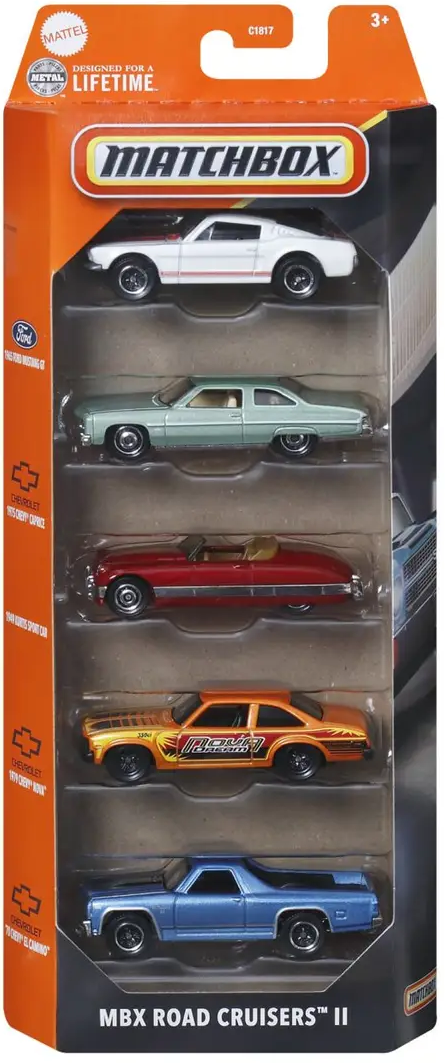 Set 5 masinute - MBX Road Cruisers II