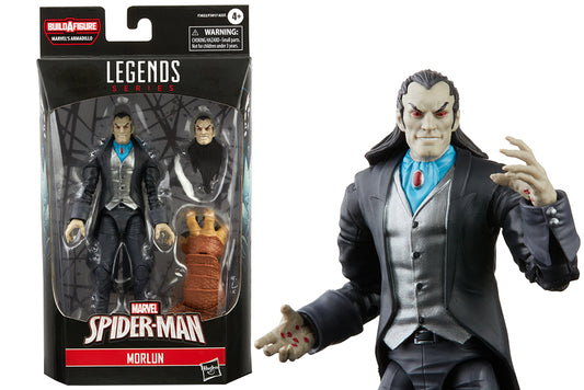 Spider-Man - Figurina Actiune Construibil 15 Cm - Morlun