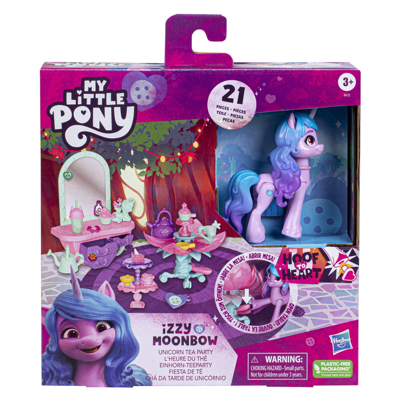 Figurina - My Little Pony Izzy Moonbow Petrecere Cu Ceai A Unicornilor