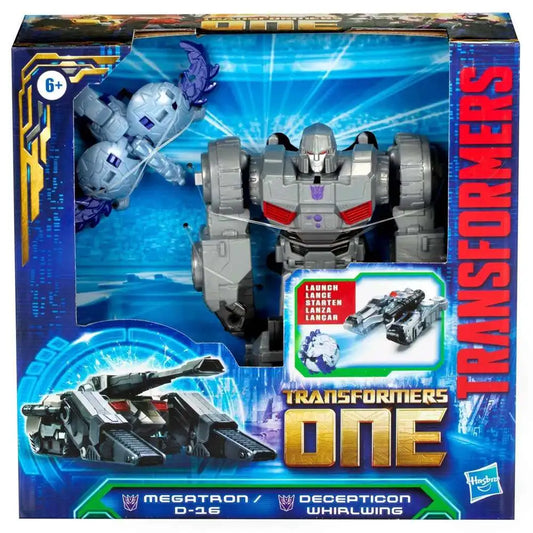 Set 2 Figurine Transformers One - Megatron D-16 & Decepticon Whirlwing