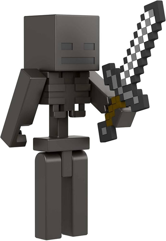 Figurina Minecraft Core Action - Wither Skeleton