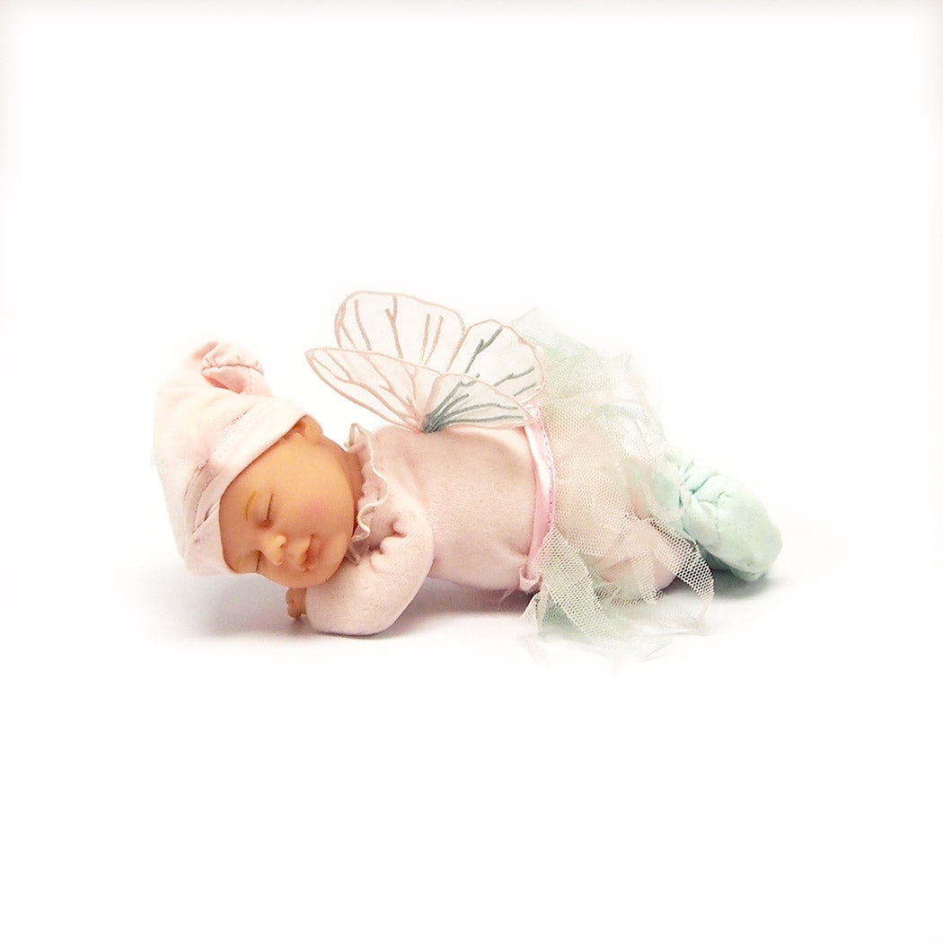 Papusa Anne Geddes - Ingeras 23 cm - roz