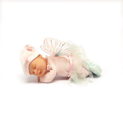 Papusa Anne Geddes - Ingeras 23 cm - roz