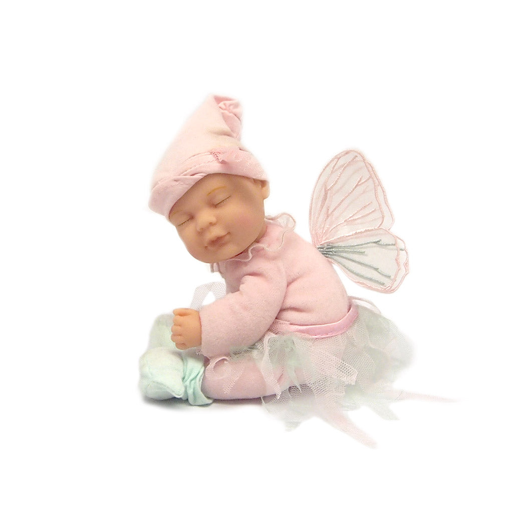 Papusa Anne Geddes - Ingeras 23 cm - roz