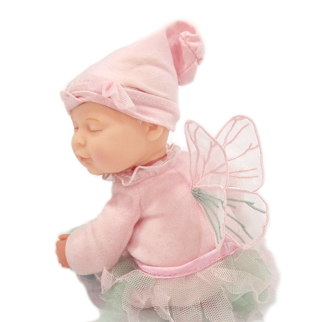 Papusa Anne Geddes - Ingeras 23 cm - roz