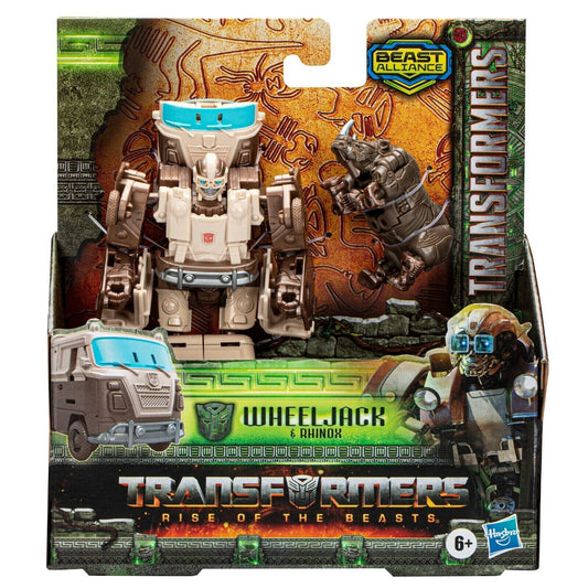 Set 2 Figurine Transfromers - Wheeljack & Rhinox