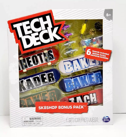 Set Tech Deck 6 Piese cu accesorii - Baker