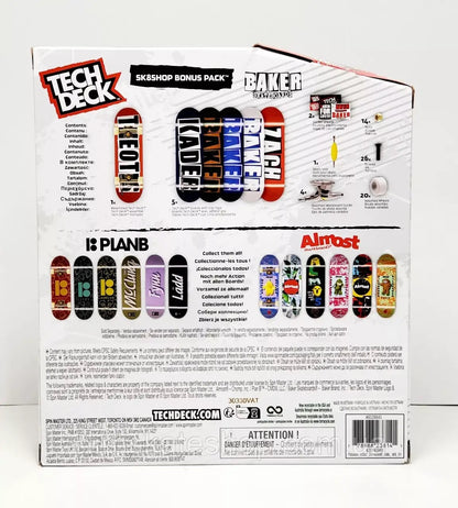 Set Tech Deck 6 Piese cu accesorii - Baker