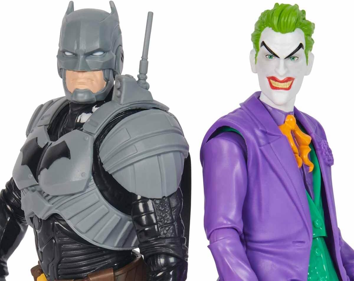 Set Batman vs. Joker Battle, figurine 30 cm