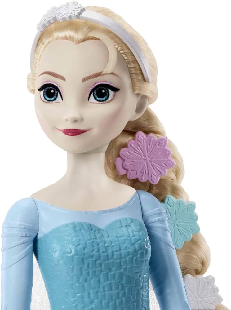 Papusa Frozen Elsa cu accesorii Getting Ready