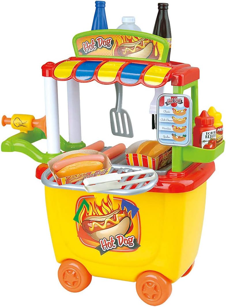 Carucior hot dog Playgo, 30 piese