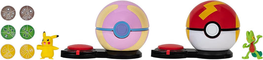 Pokemon Battle Game - Pikachu With Speed Ball Vs. Arcko With Soin Ball