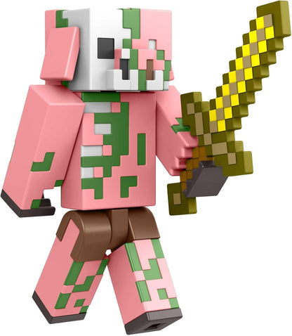 Figurina Minecraft Core Action - Zombified Piglin