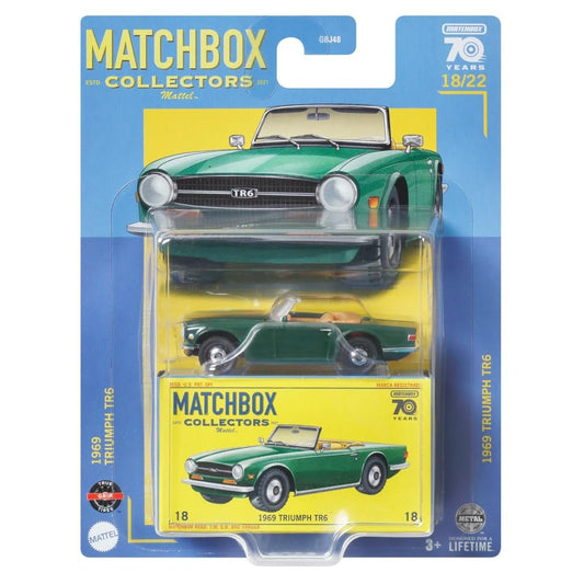 Matchbox de colectie Premium 1:64 - 1969 Triumph TR6